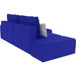 Диван модульный Портленд Велюр Blue