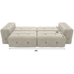 Диван модульный Спилберг Plush Beige