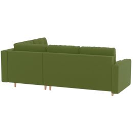 Диван модульный угловой Белфаст Plush Green