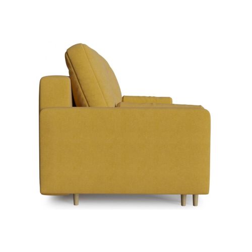 Диван прямой Белфаст unit MaxYellow пантограф