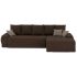 Диван угловой Nordviks (Модерн) Plush Brown - Light Brown