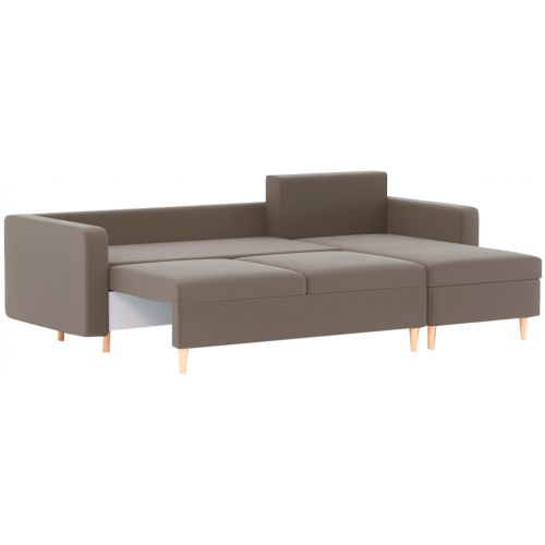 Диван угловой Белфаст Plush Light Brown