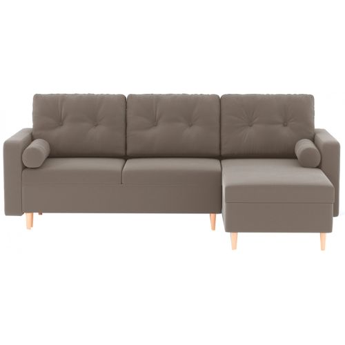 Диван угловой Белфаст Plush Light Brown