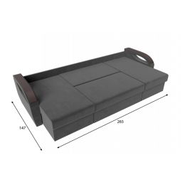 Диван угловой Форсайт Plush 6