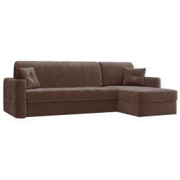 Диван угловой Ницца Plush Brown