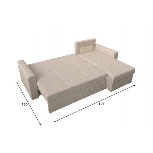 Диван угловой Верона Light Сountry Beige