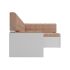 Кухонный диван Гамбург Plush Beige