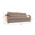 Диван Форсайт Plush Beige