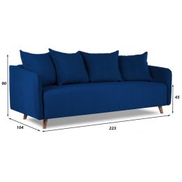 Диван Лила трехместный Дизайн 3