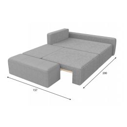 Диван модульный Портленд Сountry Grey