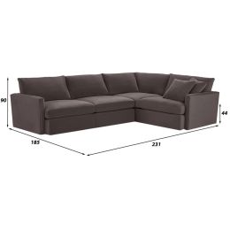 Диван модульный угловой Марсия Brown