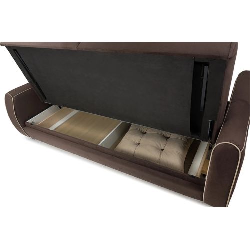 Диван прямой Френсис Plush Brown