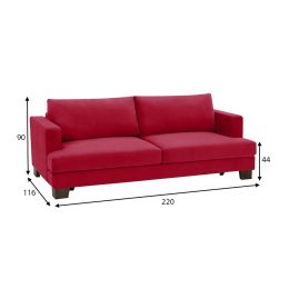 Диван прямой Марсель Пинк