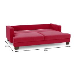 Диван прямой Марсель Пинк