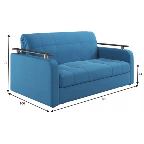 Диван Ромул Plush Blue