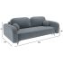 Диван Цюрих Plush Grey