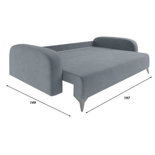 Диван Цюрих Plush Grey