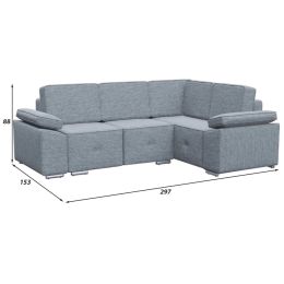 Диван угловой Хавьер-1