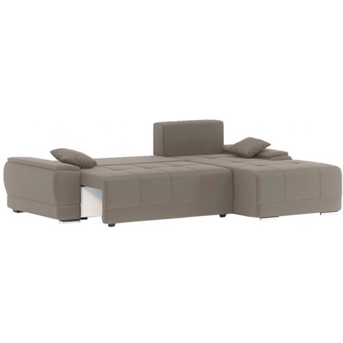 Диван угловой Нордкиса Plush Мини Light Brown