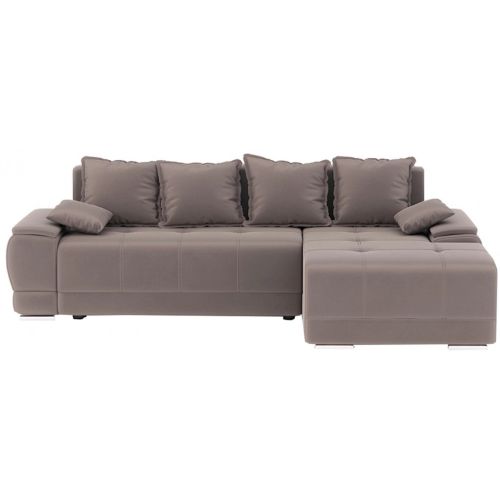 Диван угловой Нордкиса Plush Мини Light Brown