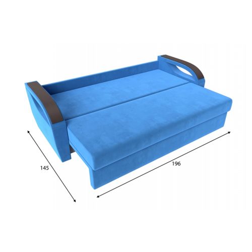 Диван Форсайт Plush Blue