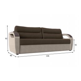 Диван Форсайт Сountry Brown-Beige