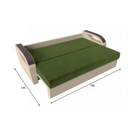 Диван Форсайт Вельвет Микс Green
