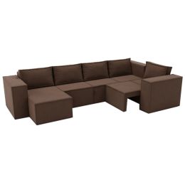 Диван модульный Лофт П-образный Brown