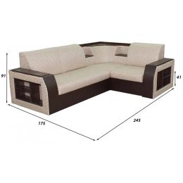 Диван модульный угловой Андерсен Beige