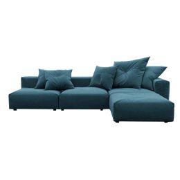 Диван модульный угловой Фиджи Изумруд
