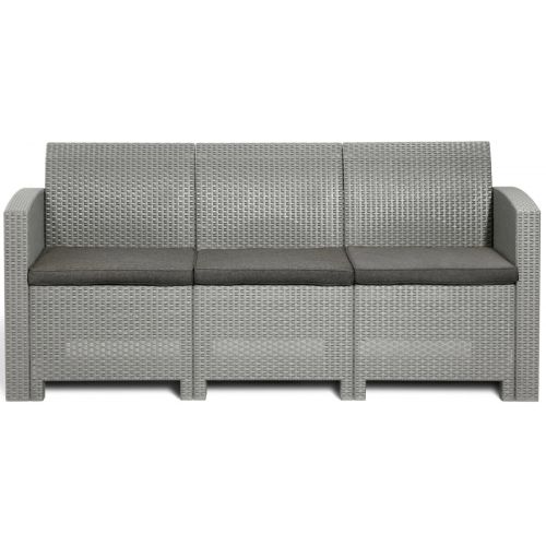 Диван прямой IDEA LIFE 3 серо-бежевый