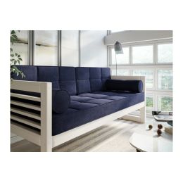 Диван Сега Б textile беленый дуб royal blue