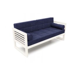 Диван Сега Б textile беленый дуб royal blue