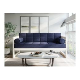 Диван Сега Б textile беленый дуб royal blue