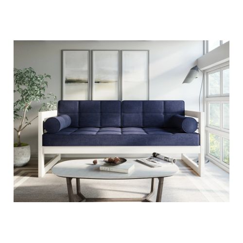 Диван Сега Б textile беленый дуб royal blue