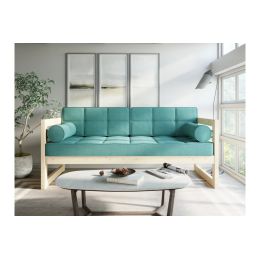 Диван Сега Б textile сосна turquoise