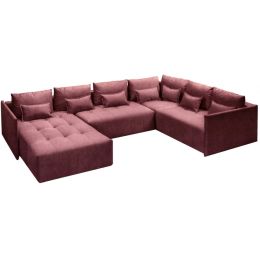 Диван угловой Чилетти П-образный Red