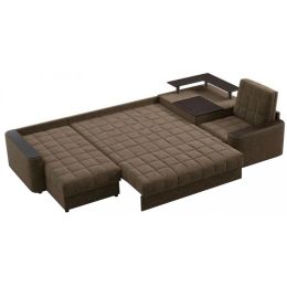Диван угловой Даллас П-образный Brown