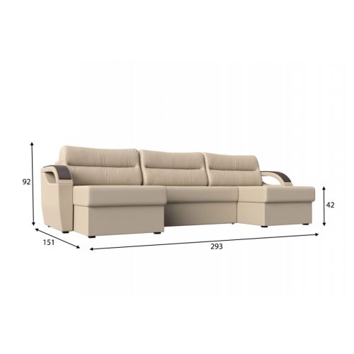 Диван угловой Форсайт Beige