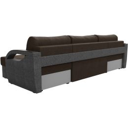 Диван угловой Форсайт Сountry Brown-Grey