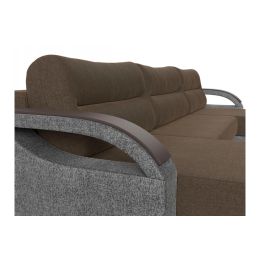 Диван угловой Форсайт Сountry Brown-Grey