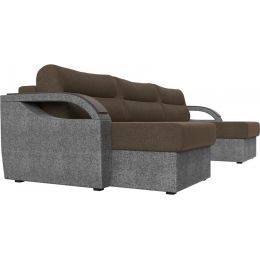 Диван угловой Форсайт Сountry Brown-Grey
