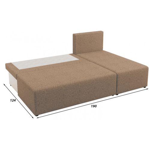 Диван угловой Каир (Консул) Beige