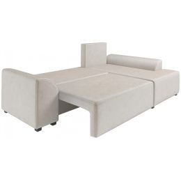 Диван угловой Каскад Вельвет Бархат Beige