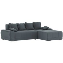 Диван угловой Нордкиса Plush Мини Grey