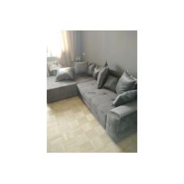 Диван угловой Нордкиса Plush Мини Grey