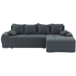 Диван угловой Нордкиса Plush Мини Grey
