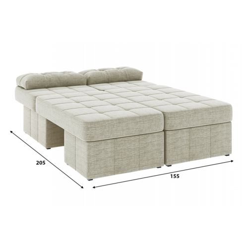 Диван угловой Оливер Люкс Сountry Beige