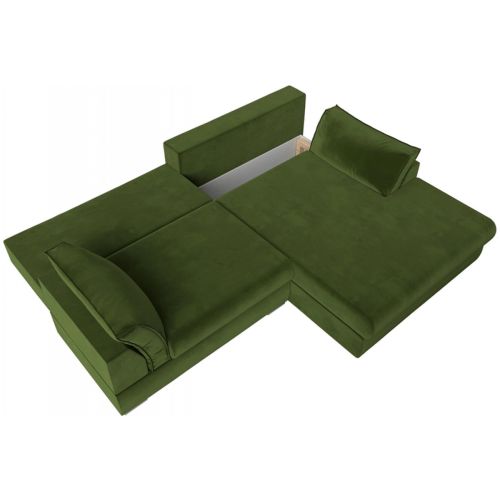 Диван угловой Пекин Вельвет Green