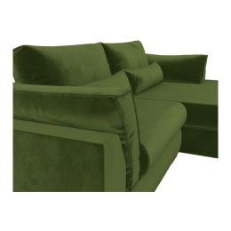 Диван угловой Пекин Вельвет Green
